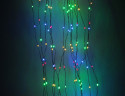 Электрогирлянда Звездный Ёлочный Дождик 16*2.4+5 м, 832 micro LED-огней, mix, Kaemingk, арт. 496153