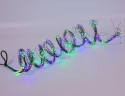 Электрогирлянда Звездный Ёлочный Дождик 16*2.4+5 м, 832 micro LED-огней, mix, Kaemingk, арт. 496153