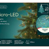 Электрогирлянда Звездный Ёлочный Дождик 16*2.4+5 м, 832 micro LED-огней, mix, Kaemingk, арт. 496153