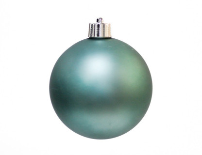 Пластиковый шар 200 мм., голубой, матовый, арт. 1131381