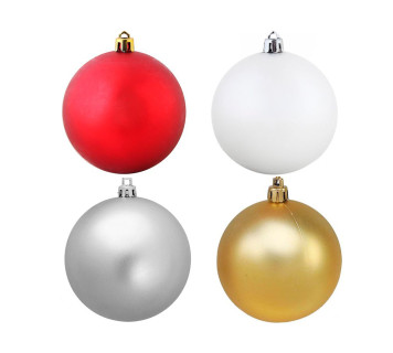 Новогодний шар 300 мм., матовый, цвета в ассортименте, Eli Peneri