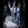 Светодиодные фигуры "Олень Купидон",высота 1,7 м.