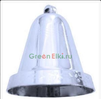 Набор Колокол Серебряный, 4 шт., 10 см., Snowhouse, арт. BL4-S10S