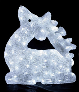 Светодиодная фигура Олень Кевин, 49 см., 120 Led, LaitCom, арт. L-A-D002 14-029