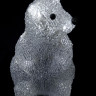 Светодиодная фигура Медвежонок Бобби, 16 Led, 20 см., белый, LaitCom, арт. L-A-B009D 14-021
