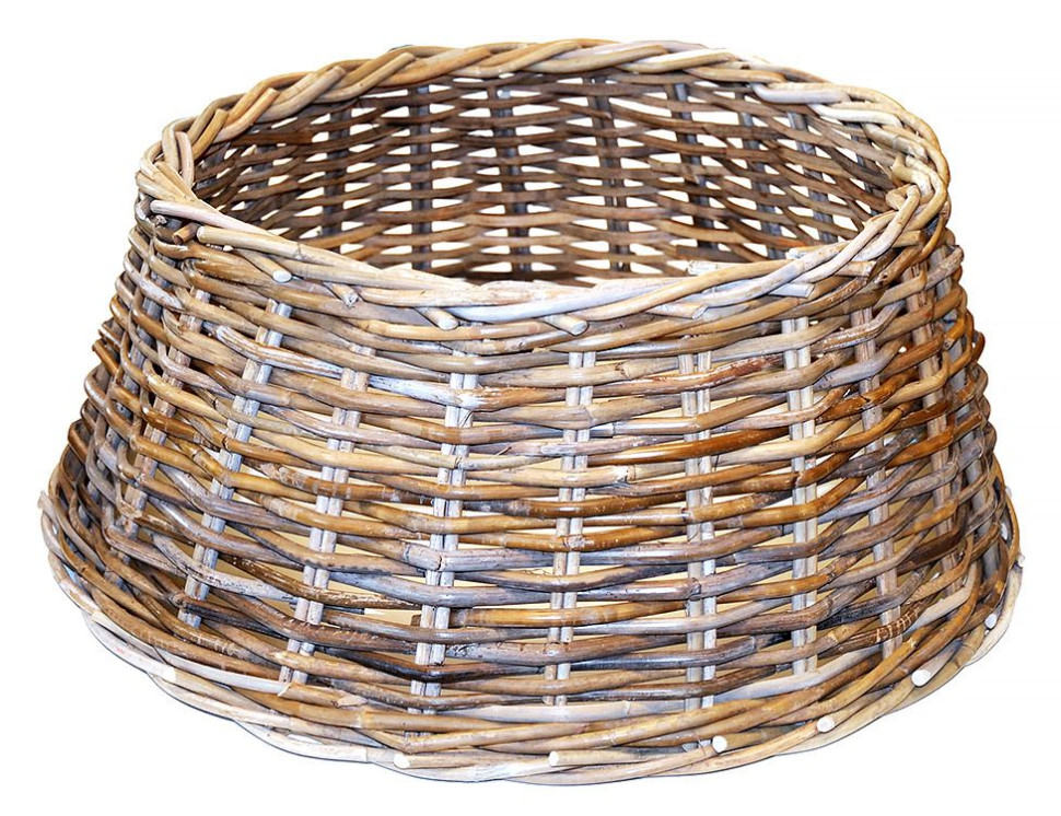 Корзина для елки Винтаж, натурально бежевая, 60х26 см., National Tree Company, арт. 31HAGR60