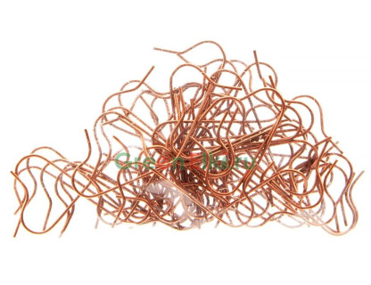 Крючки темно-золотые медные для елочных игрушек и украшений, 35х0.8 мм, 50 шт, Kaemingk, арт. 400001