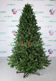 Ель интерьерная Сказочная премиум 5 м, ПВХ-пленка + резина