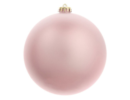 Пластиковый шар 150 мм., розовый, матовый, арт. JNPM-15-LR