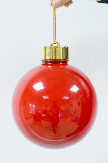 Новогоднее украшение Шар 150 мм. 200 мм. 250 мм. в ассортименте (матовый)