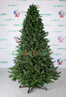 Ель интерьерная Сказочная премиум 6 м, ПВХ-пленка + резина