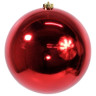 Пластиковый шар 250 мм., красный, глянцевый, арт. 167133