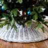Корзина для елки Виллаж, беленное дерево, 62х18 см., National Tree Company, арт. 31HROAGW62