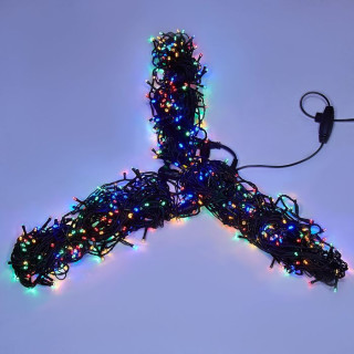 Спайдеры ALEDUS 3 нити по 20 м, черный провод, RGB, арт. SP-B-3-20М-М