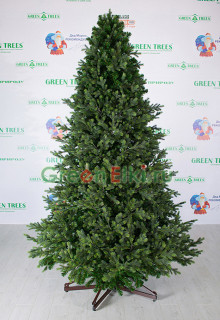 Ель интерьерная Сказочная премиум 6.5 м, ПВХ-пленка + резина