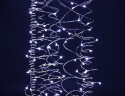 Электрогирлянда Конский Хвост 8*2+0.5 м, батарейки, 160 mini-LED, холодный белый, Koopman International, арт. AX8701130
