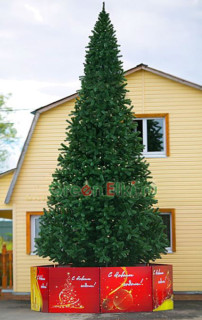 Ель ствольная уличная Альпийская 9 м, пвх-пленка