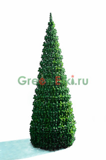 Сосна искусственная Евро-2 8 м, хвоя - леска