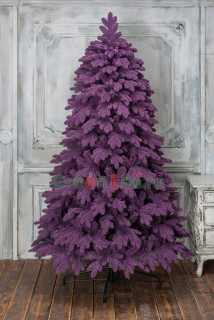 Искусственная ель Таврида фиолетовая, заснеженная 120 см., арт. 162120