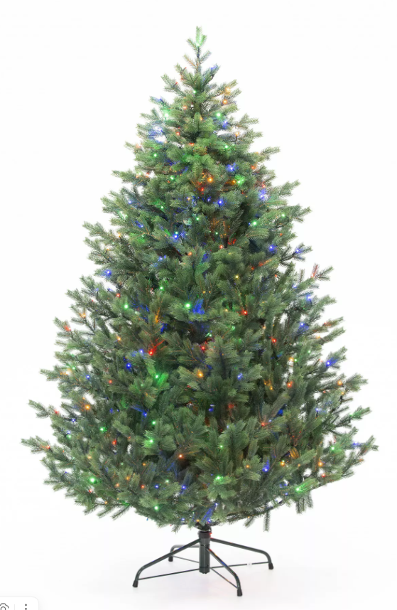 Искусственная ель Торжественная 300 см., 1010 мульти+теплых белых Led ламп, 100% литые ветки, арт. 186300