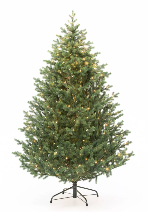 Искусственная ель Торжественная 300 см., 1010 мульти+теплых белых Led ламп, 100% литые ветки, арт. 186300