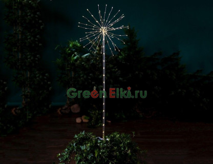 Светодиодное деревце Вечерний одуванчик 100 см, 152 тёплых белых LED-огня, арт. 860-39