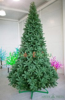 Ель интерьерная Европейская премиум 8 м, ПВХ-пленка + резина