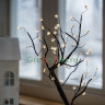 Светодиодное деревце Звездное Тепло 45 см, 48 теплых белых LED-огней, арт. 168049