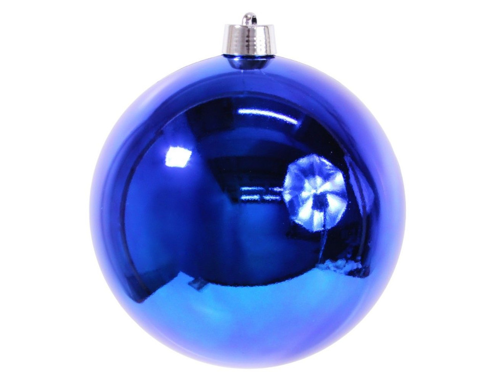 Пластиковый шар 500 мм., синий, глянцевый, арт. JNPS-50-B