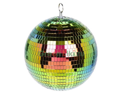 Пластиковый шар Зеркальное диско 150 мм., радужный, Koopman International, арт. 173624