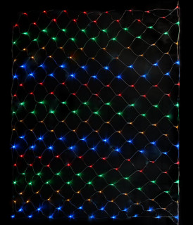 Светодиодная сетка модульная, 2х2 м., мульти, LaitCom, арт. NTL256M-10-2M 17-021