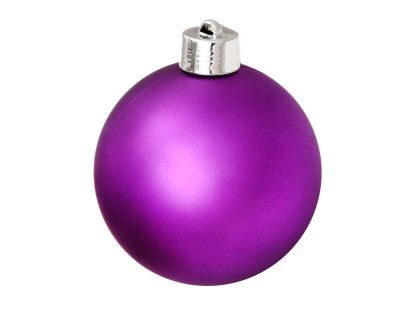Пластиковый шар 200 мм., фиолетовый, матовый, арт. 1135133