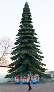 Ель ствольная Таежная премиум 17 м, ПВХ-пленка   