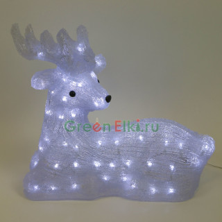 Светодиодная фигура Олень Полли, 80 led, 45 см, 220/24V, LaitCom, арт. 14-084