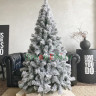 Искусственная ель Карельская заснеженная 180 см.