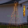 Светодиодное дерево Елка Spiky 235 см, 420 тёплых белых LED-огней, арт. 807-60