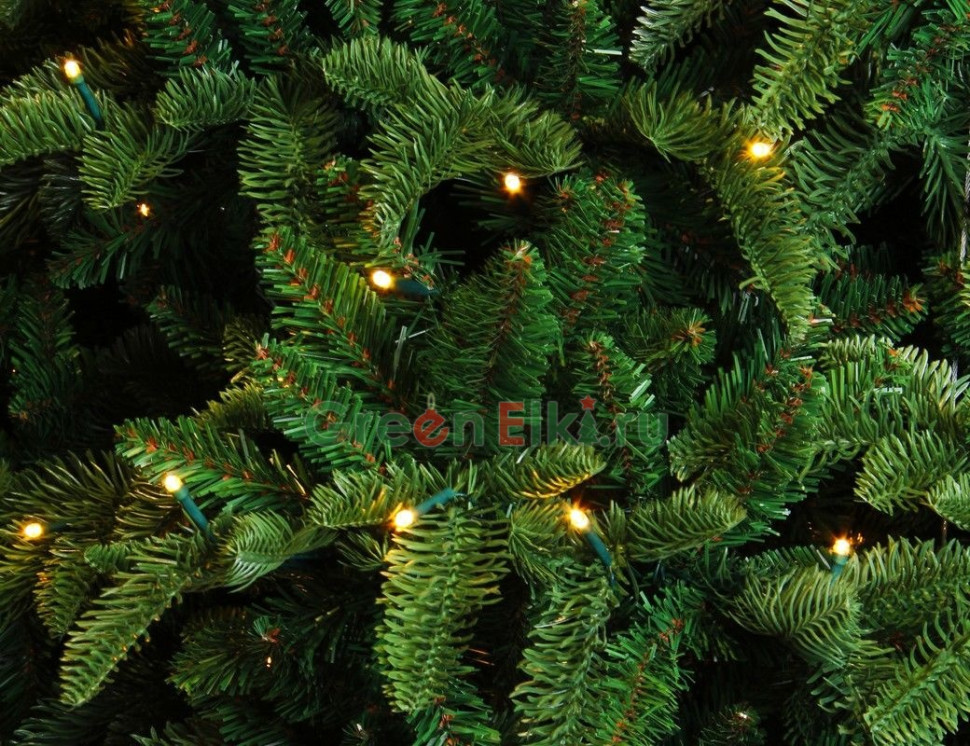 Искусственная светодиодная ель Нормандия, зелёная, тепло белые 400 LED лампы, 2,15 м, арт. 73696