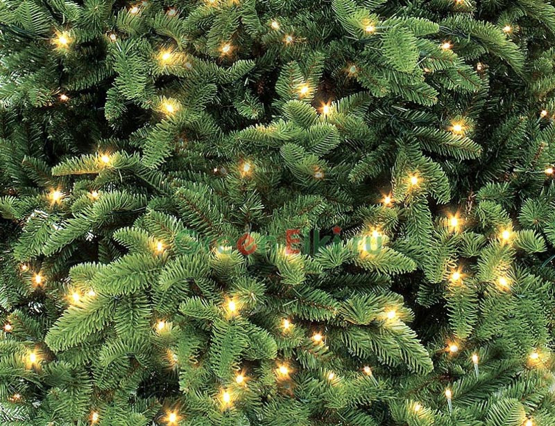 Искусственная светодиодная ель Нормандия, зелёная, тепло белые 400 LED лампы, 2,15 м, арт. 73696