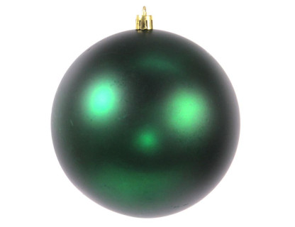 Пластиковый шар 200 мм., зелёный, матовый, арт. JNPM-20-GR