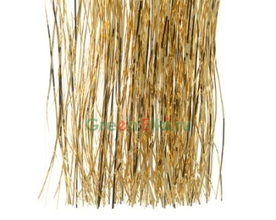 Дождик елочный Новогодний водопад 50*40 см., золото, Kaemingk, арт. 431533