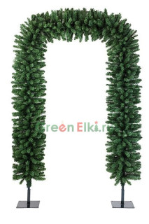 Хвойная арка зеленая 2,4 х 1,6 см, Kaemingk, арт. 680286