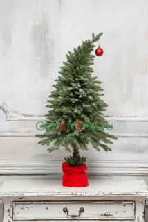 Искусственная ель Гринч заснеженная 70 см., 100% литые ветки арт. 29008