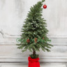 Искусственная ель Гринч заснеженная 70 см., 100% литые ветки арт. 29008 Искусственная ель Гринч заснеженная 70 см., 100% литые ветки арт. 29008