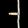 Светодиодная нить, с мерцанием белого диода, 10 м., 75 LED, каучук, бел. пр., теплый белый, Laitcom, арт. LL75BLW-8-2WW 04-306