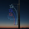Светодиодная консоль Rich LED на металлокаркасе, 220 В, 0,635*1,49 м, 18 Вт, арт. RL-KN-060