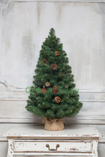 Искусственная ель Снежная королева зелёная 60 см., арт. 32060