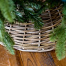 Корзина для елки Виллаж, натурально бежевая, 87х21 см., National Tree Company, арт. 31HROAG87