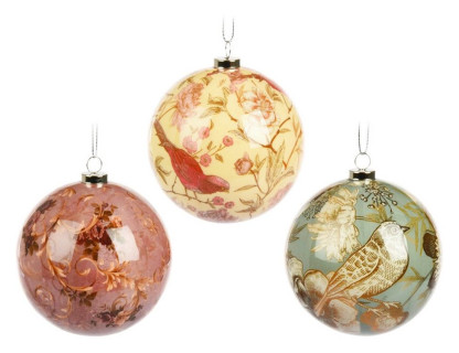 Набор пластиковых шаров Восточный сад 100 мм, 24 шт, Koopman International, арт. APF478550