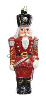 Елочная игрушка Оловянный солдатик 16 см., красный, KAEMINGK, арт. 166970/1