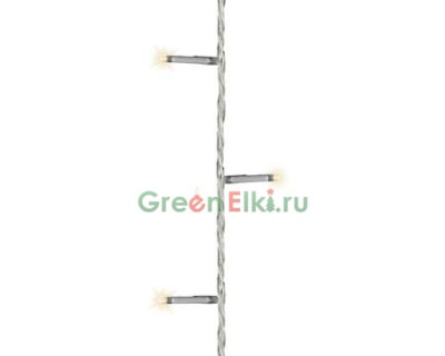 Светодиодная гирлянда на батарейках с контроллером 14.3 м., 192 LED ламп, теплый белый, Kaemingk, арт. 497171